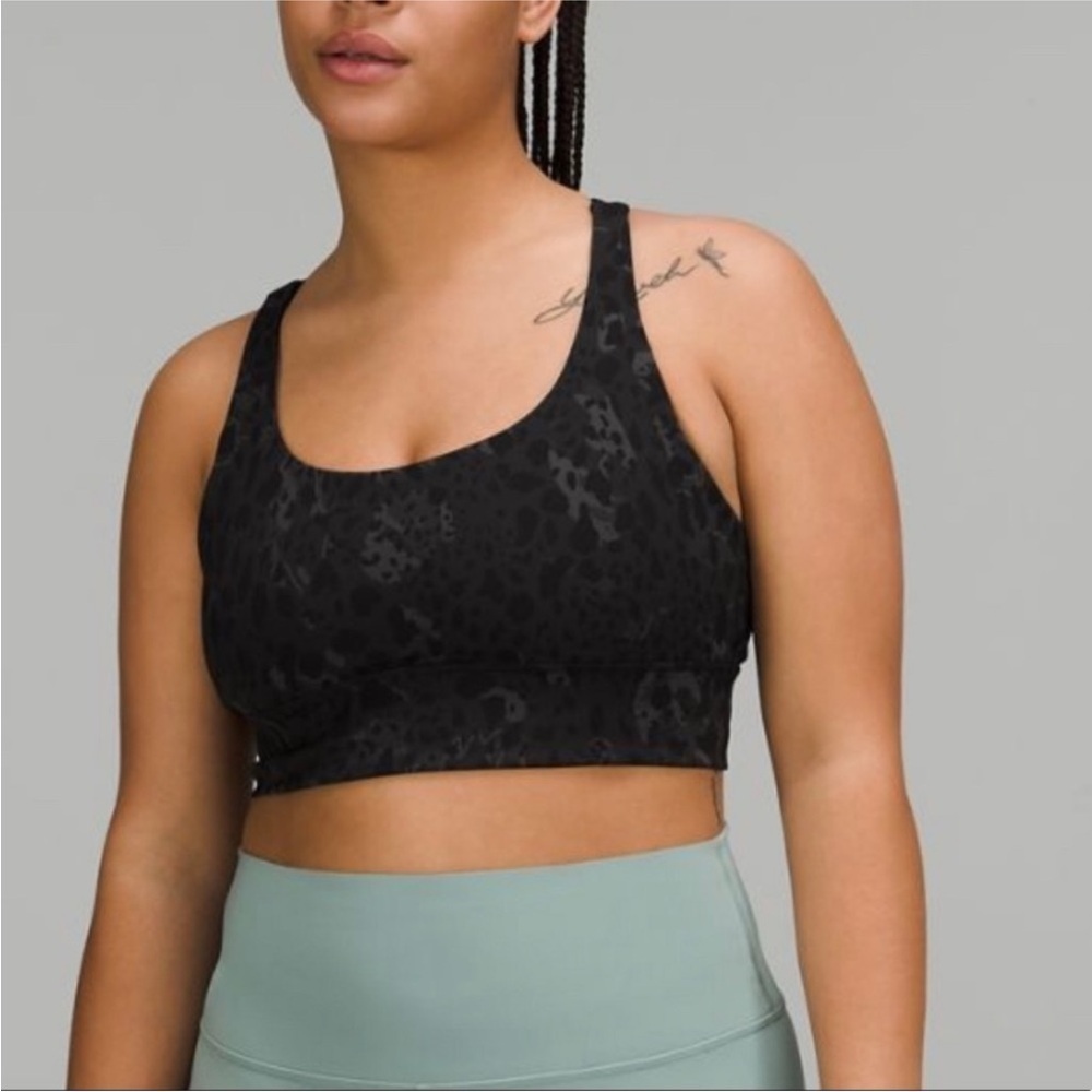 Lululemon Longline energy bra size 8 in Camouflage Print B22